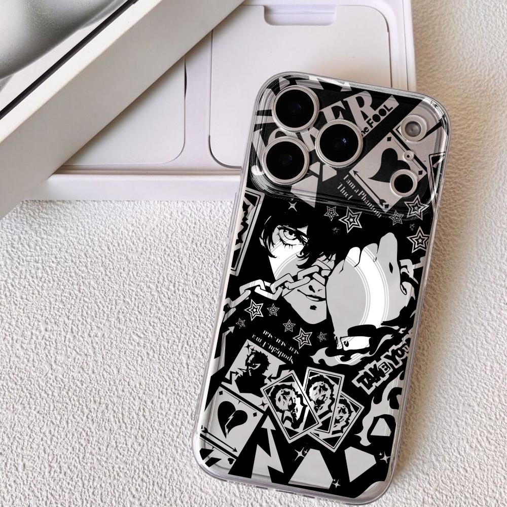Game P-Persona 5 Phone Case Ma - مراجعة Phone Cases Clear وسعره