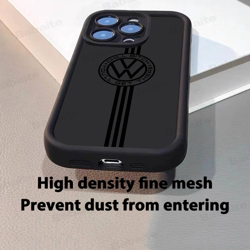 V-olks-wagen VW Car Phone Case - مراجعة Phone Cases Louis Vuitton وسعره