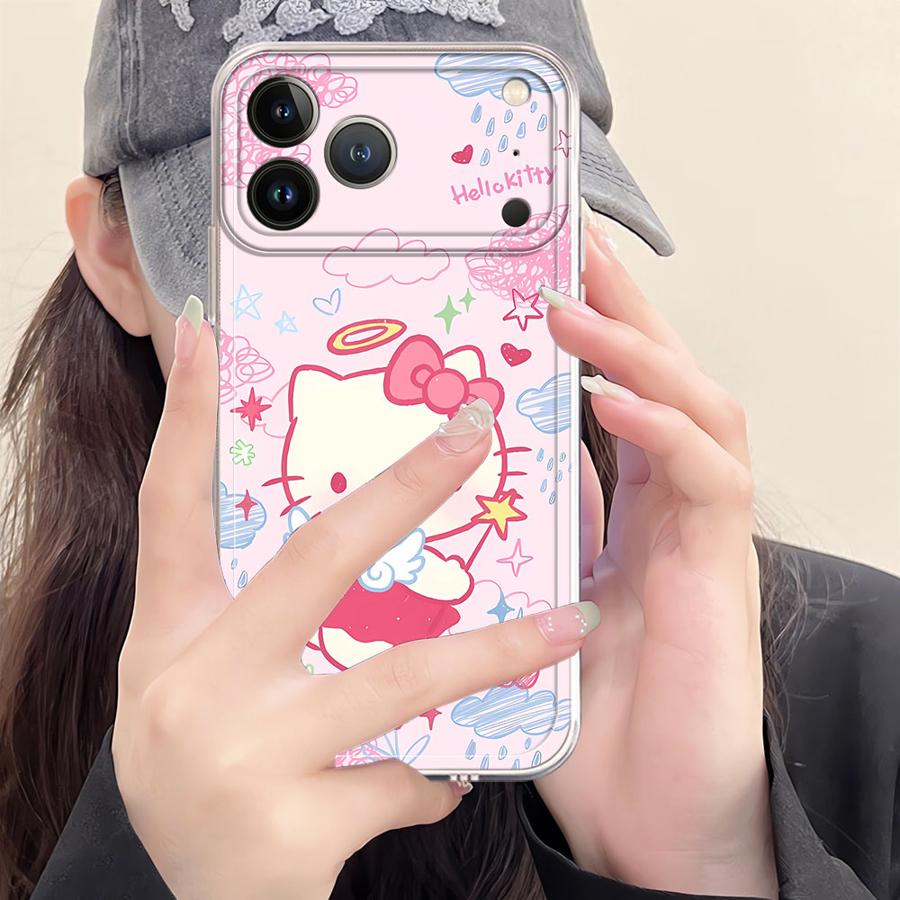 Pink Angel Hello Kitty Kuromi  - مراجعة Phone Cases Pink وسعره