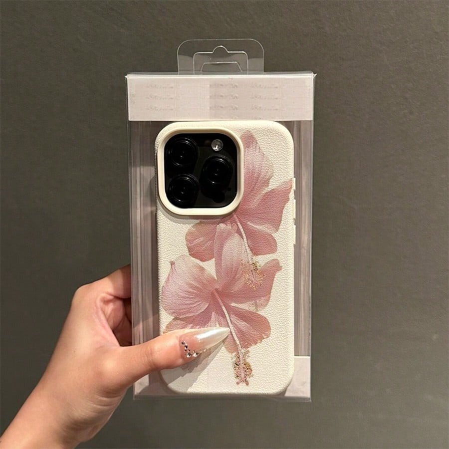 Pink Hibiscus Elegant High Aes - مراجعة Phone Cases Pink وسعره