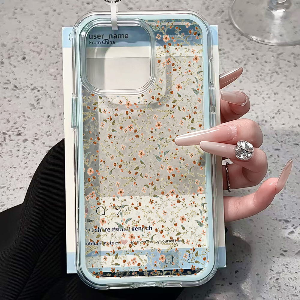 Wildflowers Clear Phone Case F - مراجعة Phone Cases Online وسعره