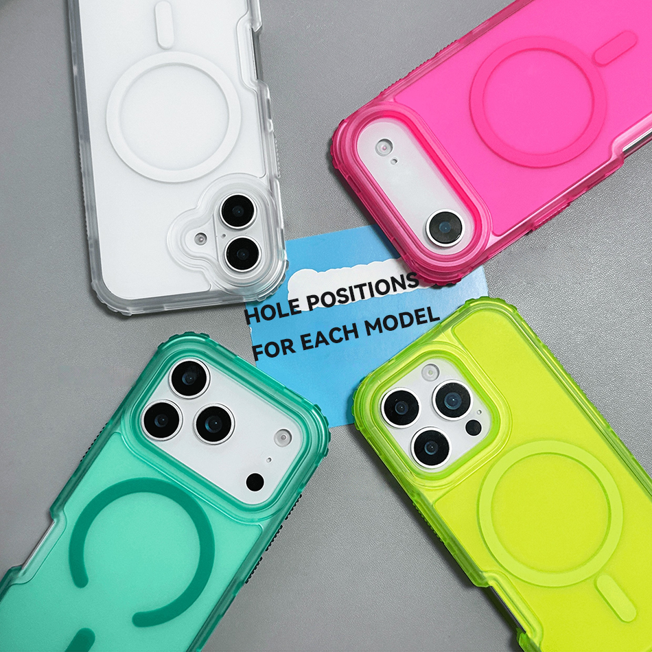 Magnetic 3 in 1 Neon Color Hea - مراجعة Rugged Armor Case وسعره