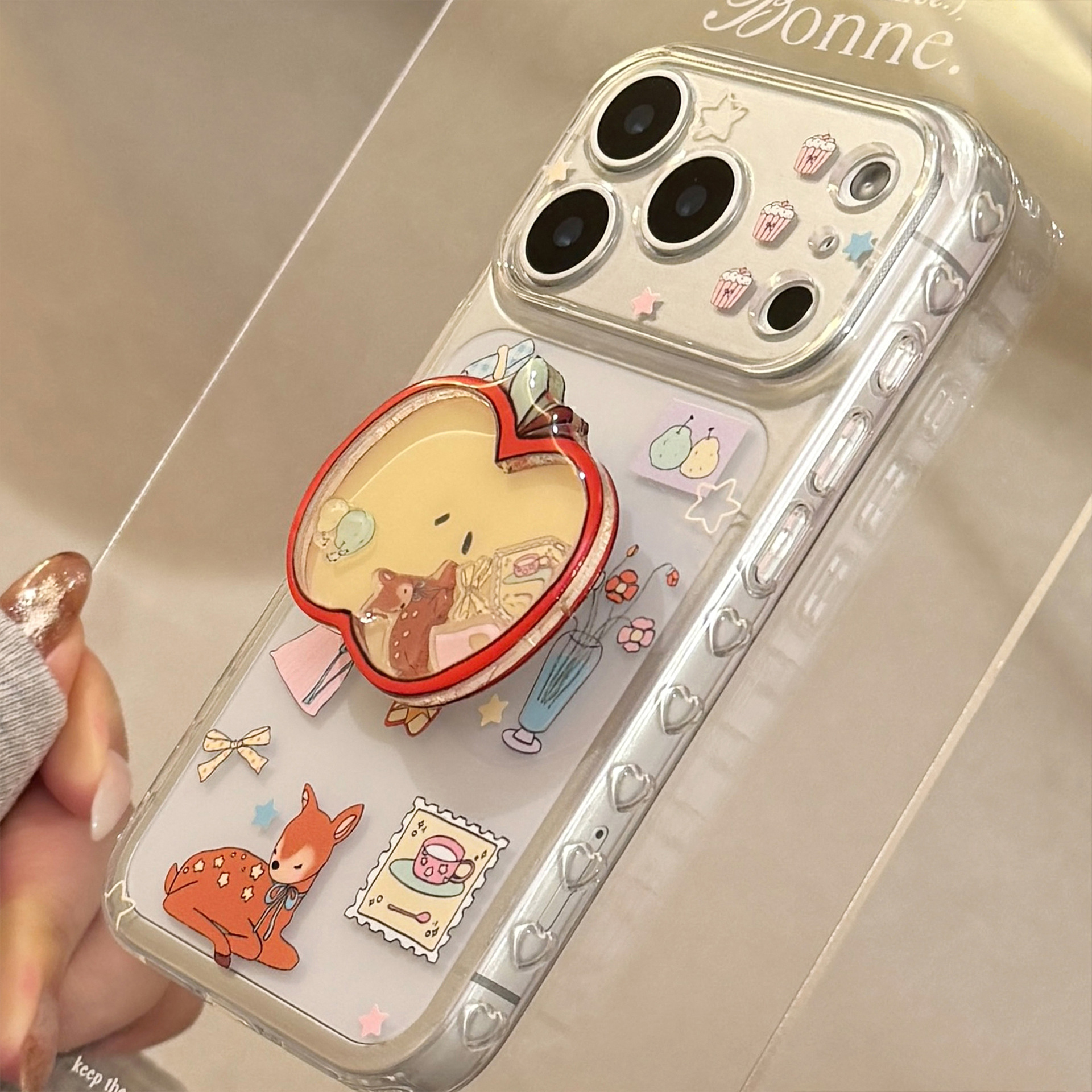 Transparent Cartoon Mobile Pho - مراجعة Phone Cases Red Deer وسعره