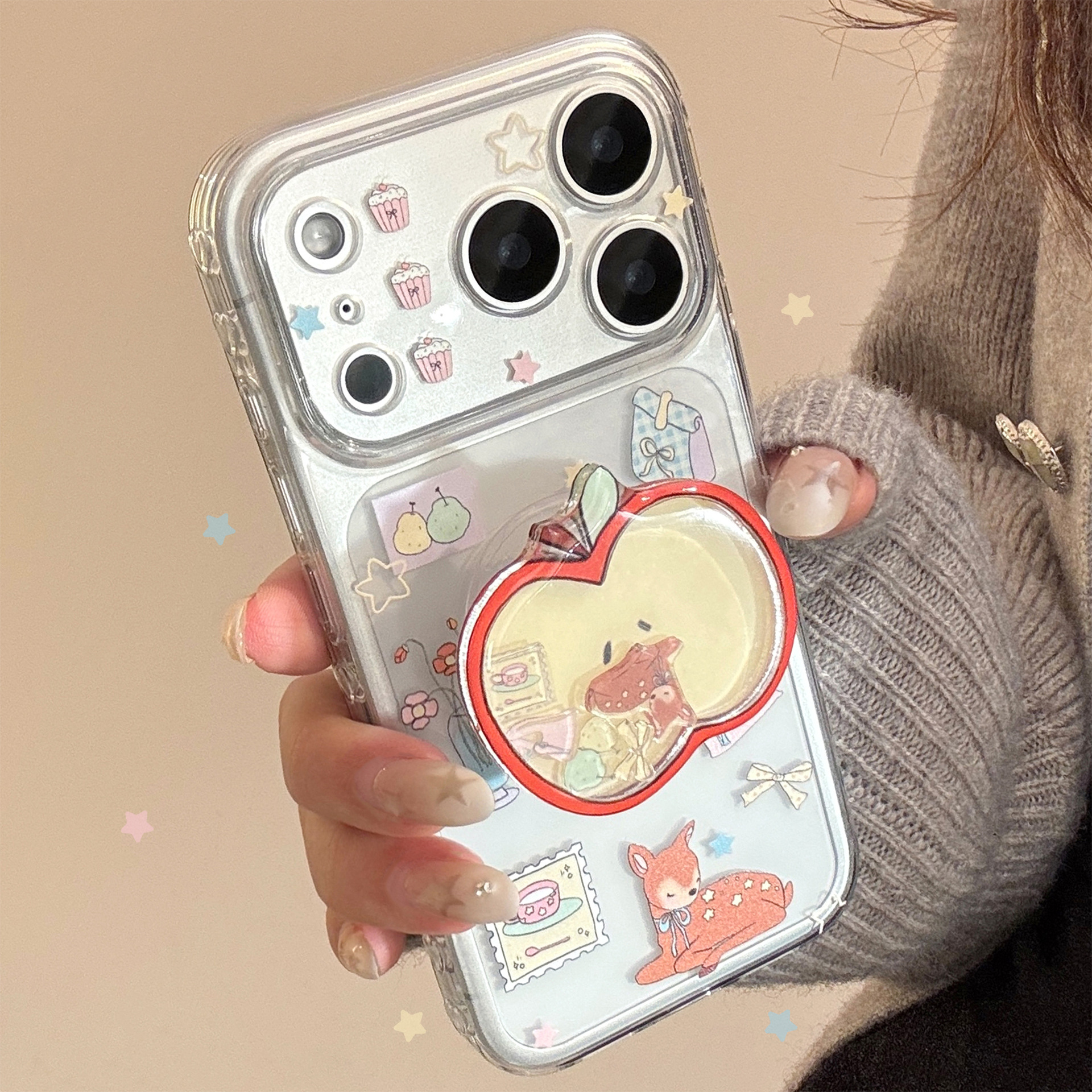 Transparent Cartoon Mobile Pho - مراجعة Phone Cases Red Deer وسعره
