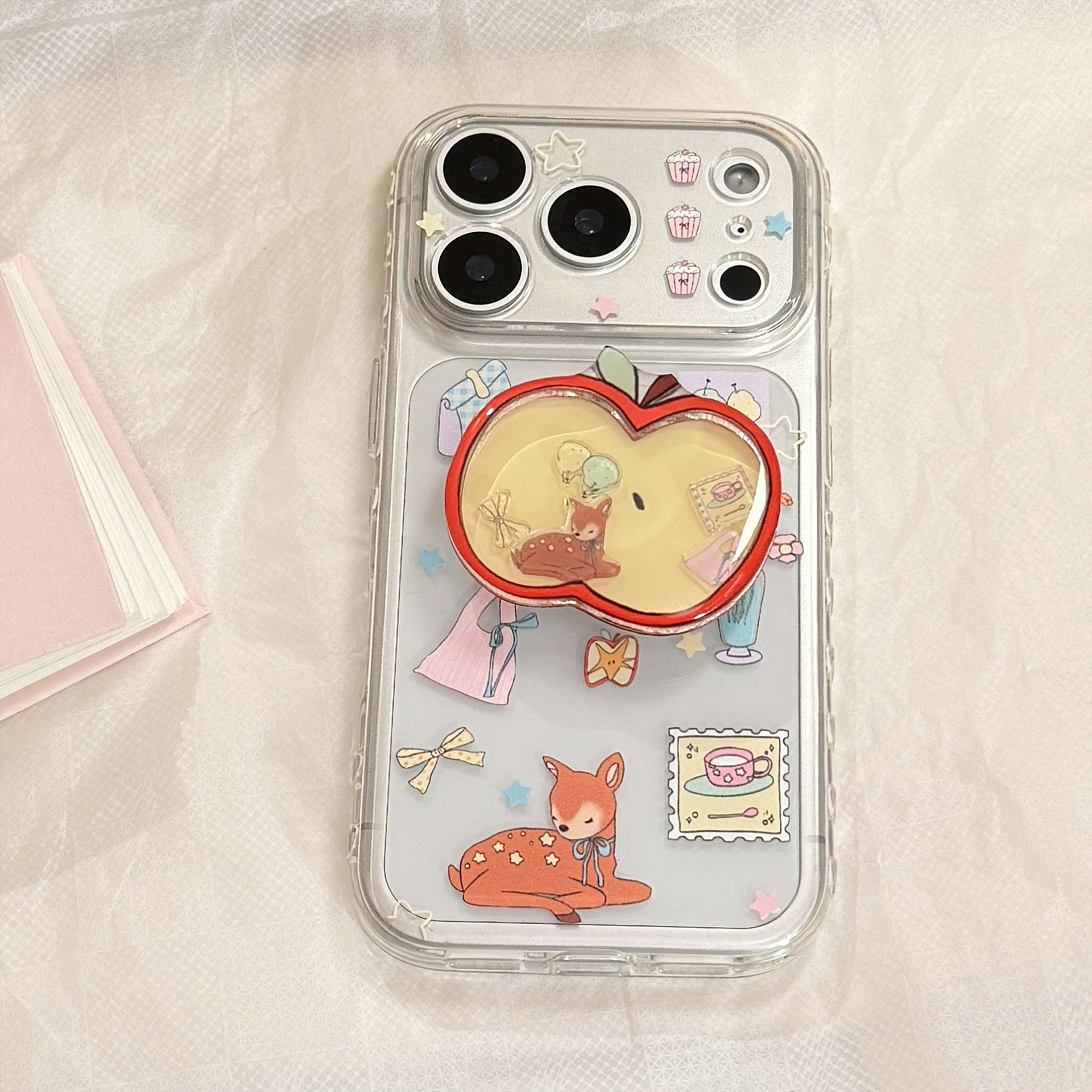 Transparent Cartoon Mobile Pho - مراجعة Phone Cases Red Deer وسعره