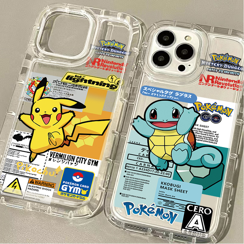 P-Pokemon Cool Pikachu Squirtl - مراجعة Phone Cases Online وسعره