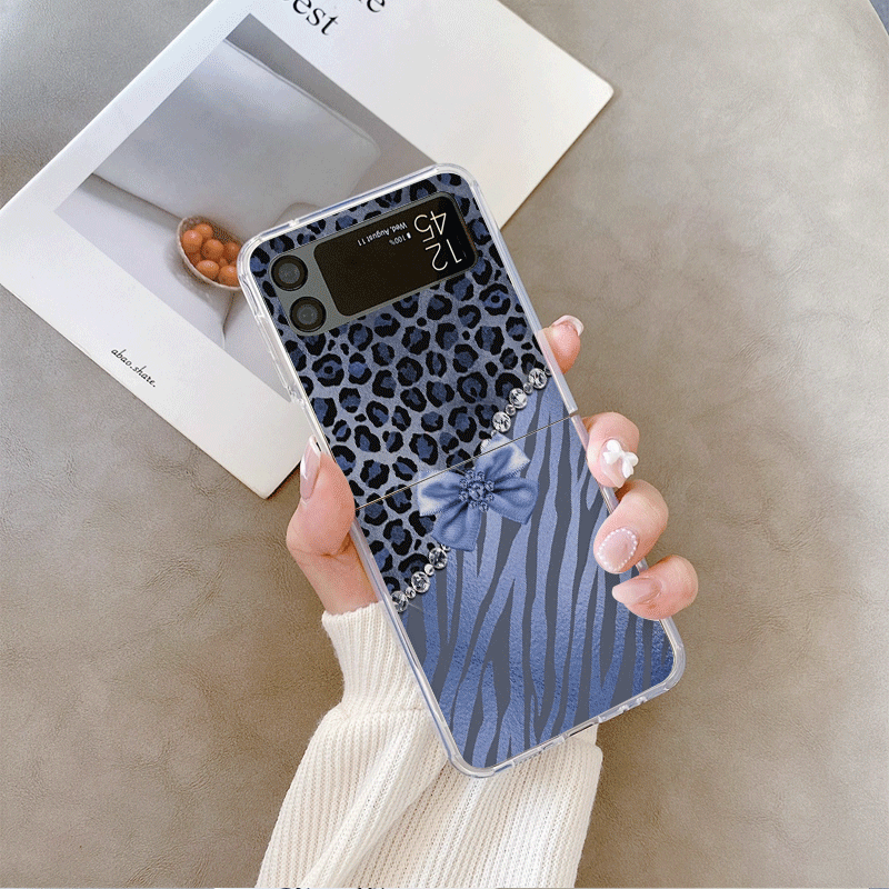 Creative Pink Blue Bow Leopard - مراجعة Phone Cases Pink وسعره