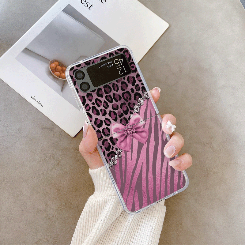 Creative Pink Blue Bow Leopard - مراجعة Phone Cases Pink وسعره
