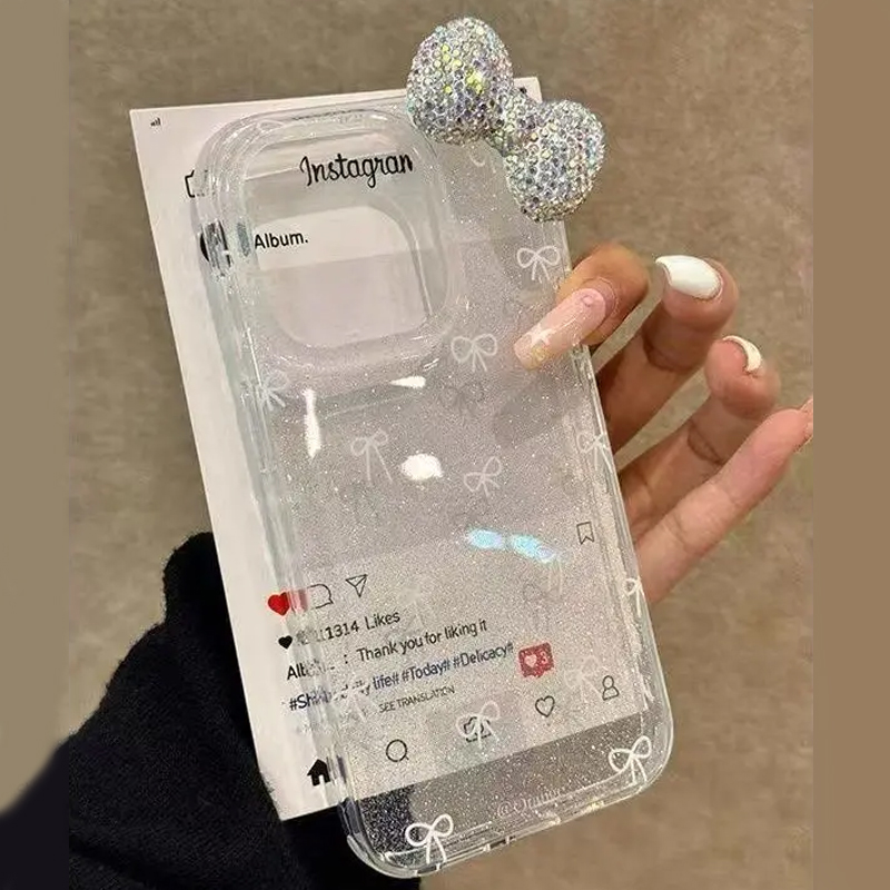 Luxury Sparkling Powder 3D Ful - مراجعة Phone Cases Luxury وسعره