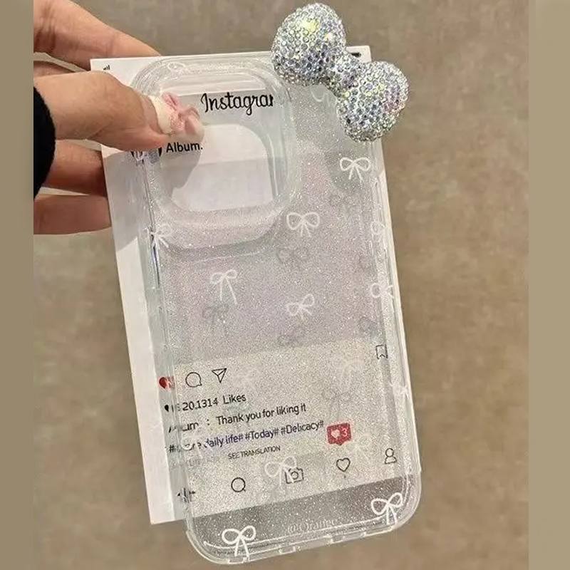Luxury Sparkling Powder 3D Ful - مراجعة Phone Cases Luxury وسعره