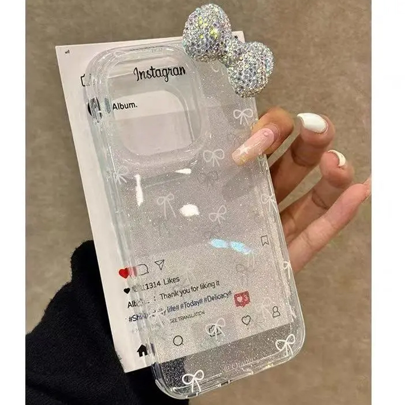 Luxury Sparkling Powder 3D Ful - مراجعة Phone Cases Luxury وسعره