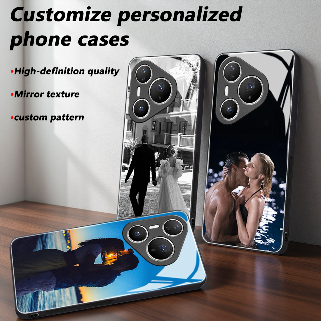 Custom Photo Mirror Glass Phon - مراجعة Phone Cases Customized وسعره
