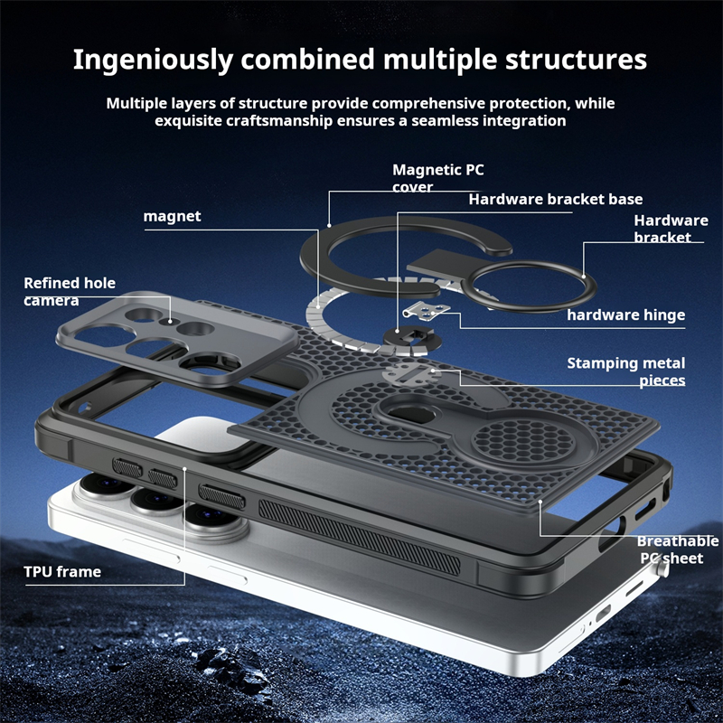 360° Ring Bracket Heat Dissipa - مراجعة Heat Dissipation Case وسعره